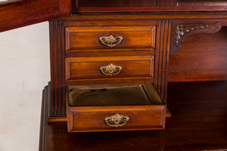 vintage mahogany bookcase