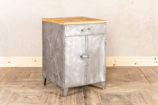 vintage metal cabinet