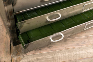 vintage metal chest of drawers