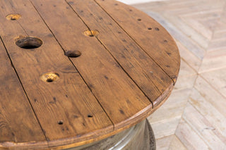 vintage metal coffee table