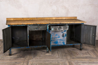 vintage metal sideboard