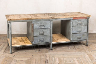 vintage metal sideboard