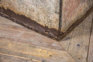 vintage metal storage box