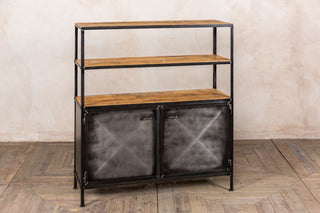 vintage metal storage unit