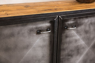 vintage metal unit