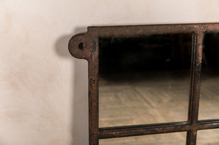 vintage metal window frame