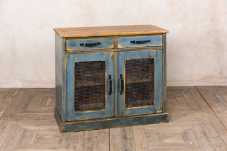 vintage painted cupboard