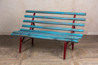 vintage patio bench