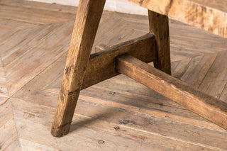 vintage pig bench