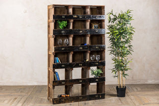 vintage pigeon hole unit