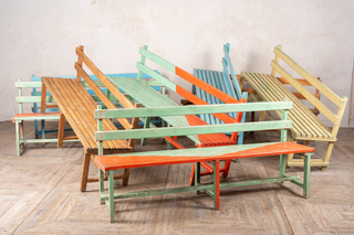 vintage-pine-benches