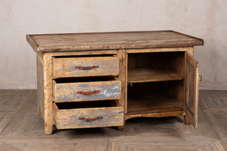 vintage pine cupboard