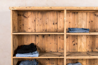vintage pine cupboard