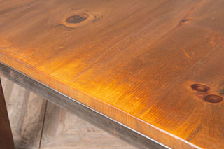 vintage pine dining table