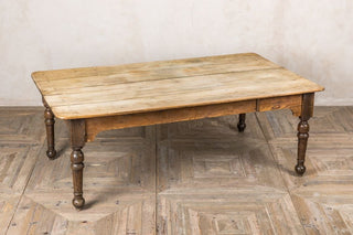 vintage pine table