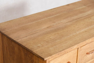 vintage-solid-oak-plan-chest-of-drawers-top