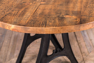 vintage round table
