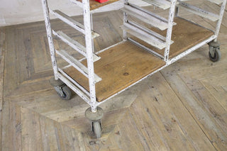 vintage shelving cabinet