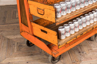 vintage shelving unit