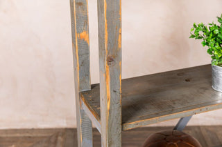 vintage shelving unit 