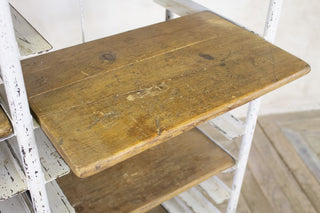 vintage shelving unit