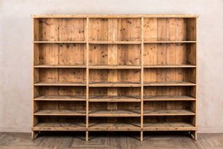 vintage shelving unit