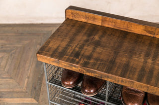 vintage shoe storage