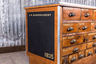 vintage shop counter