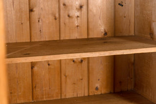 vintage-solid-pine-housekeepers-cupboard-close-up-shelf