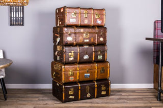 vintage steamer trunks