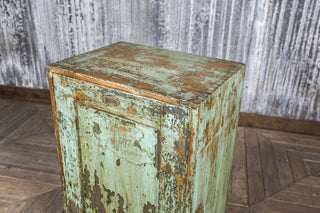 vintage storage shelves
