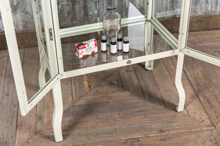 vintage style display cabinet