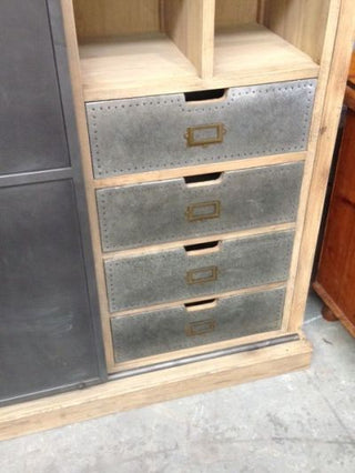 vintage style metal cabinet dresser