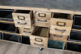 vintage style storage unit