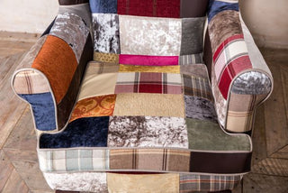 vintage style wing chair