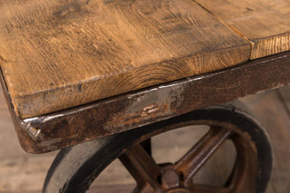 vintage trolley coffee table