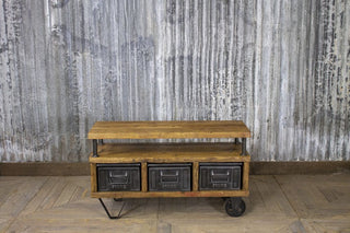 Industrial Style Television Stand