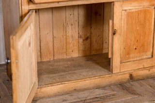 vintage-victorian-yellow-pine-kitchen-sideboard-interior