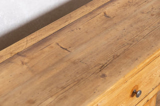 vintage-victorian-yellow-pine-kitchen-sideboard-top