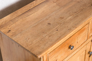 vintage-victorian-yellow-pine-kitchen-sideboard-top