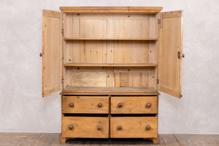vintage-victorian-housekeepers-cupboard-open