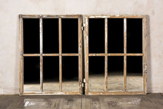 vintage window mirror