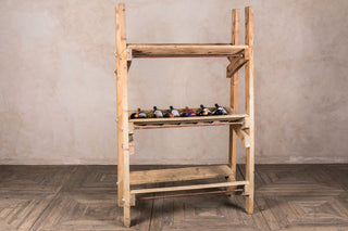 vintage wine rack