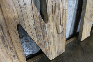 vintage wood lettering