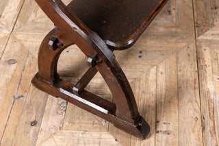 vintage wooden bench