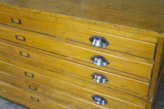 Oak Plan Chest of Drawers