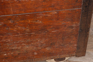 vintage wooden cart