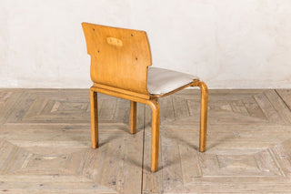 Vintage Interlocking Dancer & Hearne Wooden Chairs