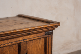 vintage wooden hall bench