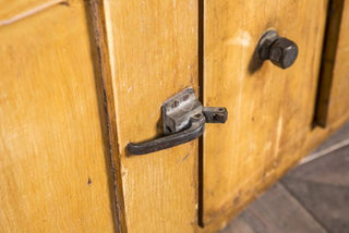 vintage wooden kegerator